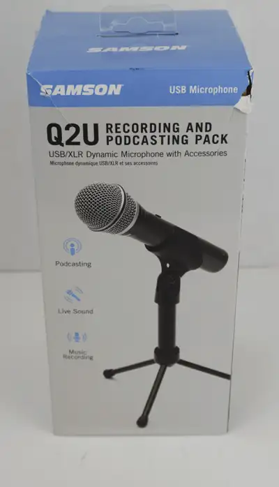 Microphone Samson Q2U USB/XLR, View more
