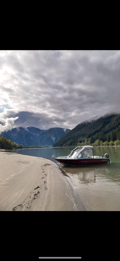 -2006 Harbercraft 1875SK river boat -175 sport Jet- hour meter reads 53.5 -9.9 Yamaha kicker -Karava...