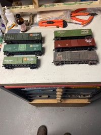 HO Scale boxcars
