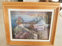 3D Scenery Picture Maple Frame