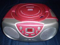 Sylvania SRCD243 Portable CD Player with AM/FM Radio, Boombox