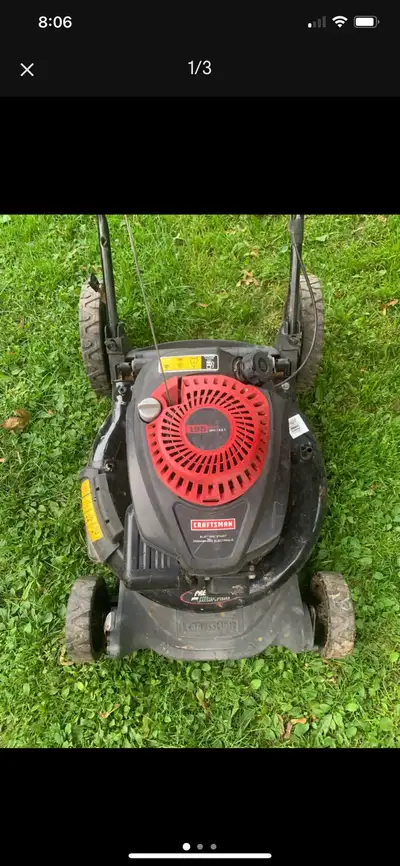 Craftsman lawnmower , View more