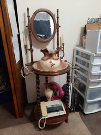Antique wash basen and stand