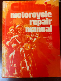 1974 Chilton's Motorcycle Repair Book