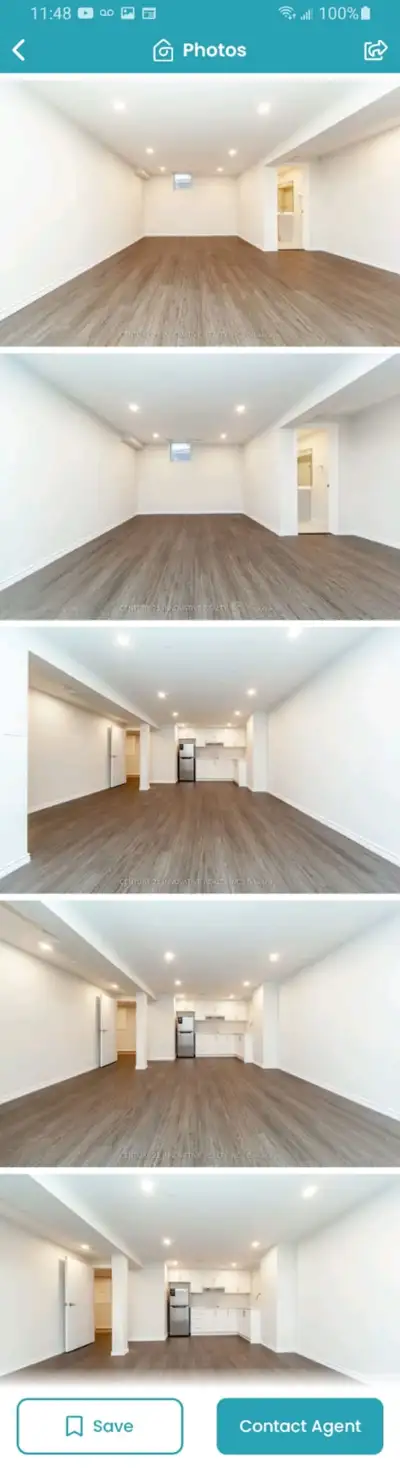 Pending sold studio basement for rent