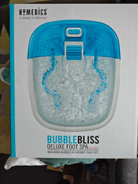 Deluxe Foot Spa Bubble Massage