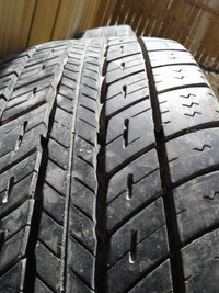 185/60/15 uniroyal touring tiger paw 4 tires on aluminum rims