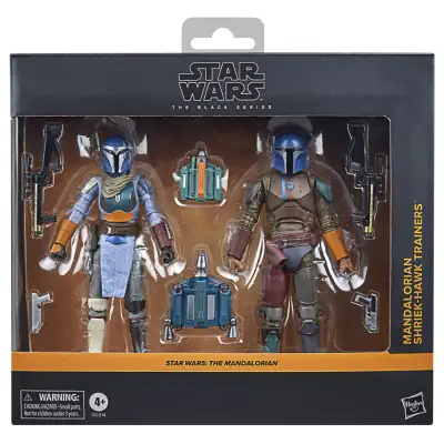 Star Wars Black Series Mandalorian Shriek Hawk Trainers Figures, View more