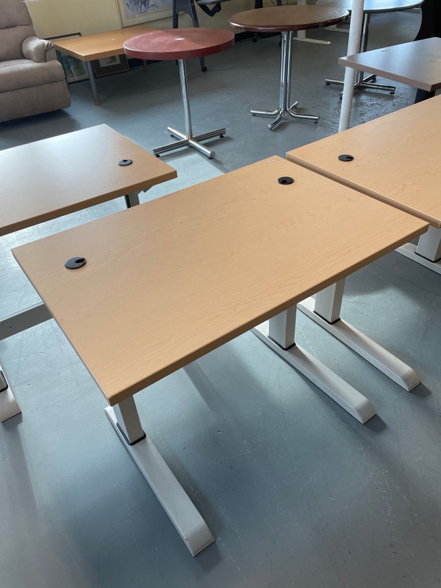 Metal frame small used desks! Desks Ottawa Kijiji