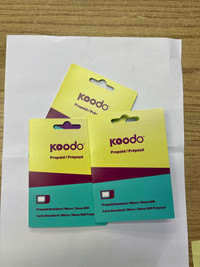 KOODO PREPAID SIM CARD ACTIVATION FREE SIM CARD