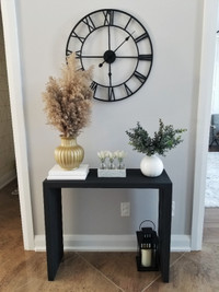 Modern Farmhouse - Solid Wood Console Table (can be customized)