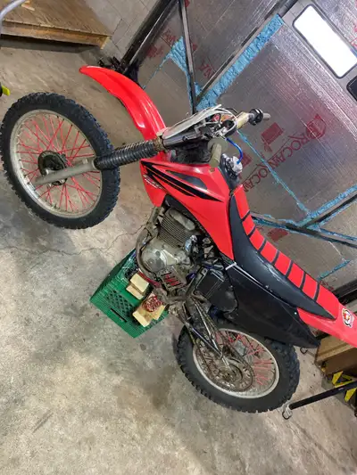 I have a 2007 Honda crf150f with a big wheel in it has 21 front tire with 17 “ back works a1 has an...