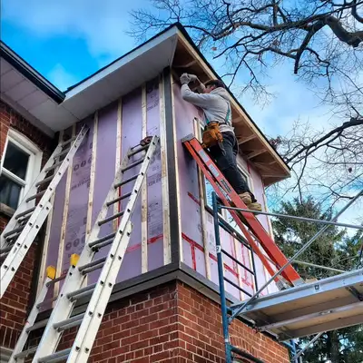 We specialize in soffit, leaf guards, fascia, eavestroughs,downpipes, vinyl siding, aluminum siding,...