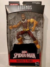 New Marvel Legends Spiderman Puma Thomas Fireheart 6" figure