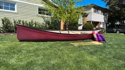 I'm selling our used Langford Canoe, “Big Red” 16 feet in length, perfect for calm waters and scenic...