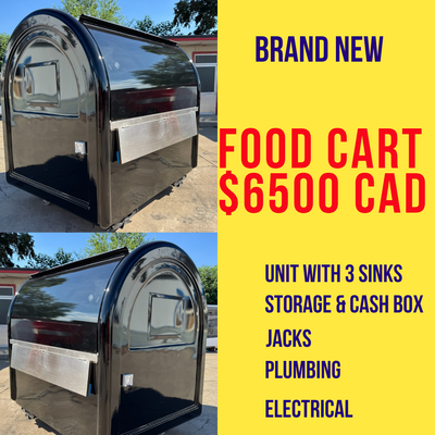 *BRAND NEW FOOD CARTS* Black, Red, White colour in stock CAD price. Can be picked up or shipping is...