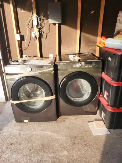 SAMSUNG WASHER AND DRYER, View more
