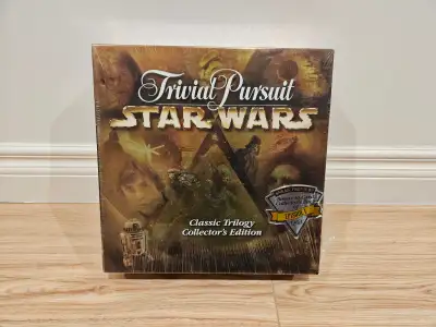 UNOPENED STAR WARS Trivial Pursuit Classic Trilogy, View more