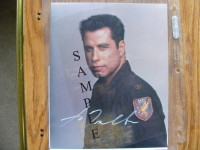 FS: John Travolta 8x10 "Autographed" Photo
