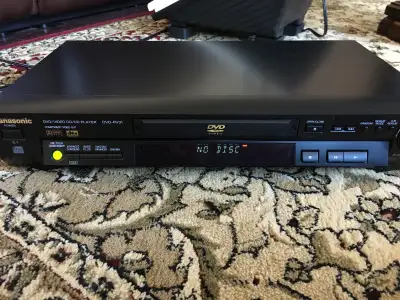 Was in storage. No remote. Physically excellent condition. Plays DVD, VCD and CD.