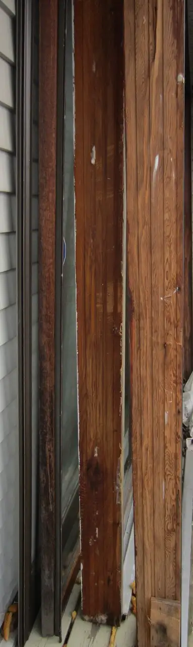 Wooden sliding patio doors (2 pcs) (72-1/2" x 82-3/4") in Windows, Doors & Trim in City of Montréal - Image 8