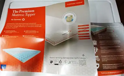 Tout NEUF :  Surmatelas DORMEO pour lit double, View more