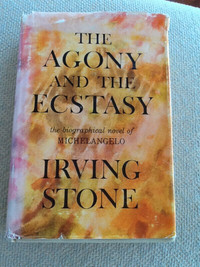 CLASSIC  Novel Vintage from the 1960s-The Agony and the Ecstasy