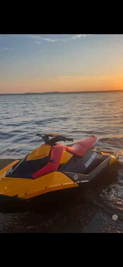 2022 Seadoo Spark 3up IBR Rotax Jet Towing capability Currently in storage Approx 25hrs Always store...