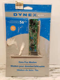 DYNEX 56 KBS MODEM FOR DIAL UP-NEW-10.00