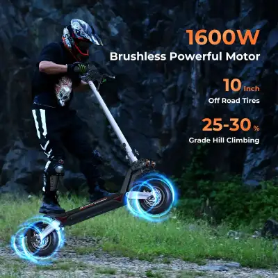 Zeus Raptor Pro 1600W: This Is Not Your Average Scooter!, View more