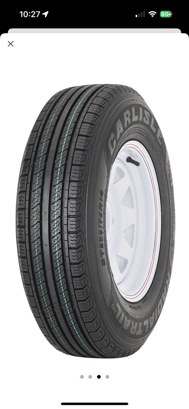 Trailer tires  ST225/75R15 6BLT in Tires & Rims in North Bay - Image 3