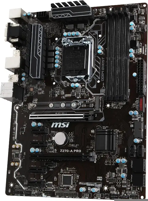 MSI Z270-A PRO SDRAM Motherboards in Other in City of Montréal - Image 4