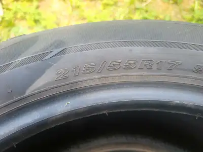 Offering a pair of Nexen tires, size 215/55R17, these are used tires in good condition, perfect for...