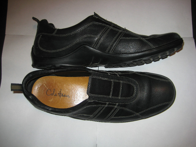 Cole Haan Black Leather Casual Slip On Loafers Men Size 11 M in Other in Oakville / Halton Region - Image 3