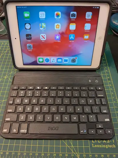 Good condition except for a couple minor cracks on the screen. Doesn't affect the display or the tou...