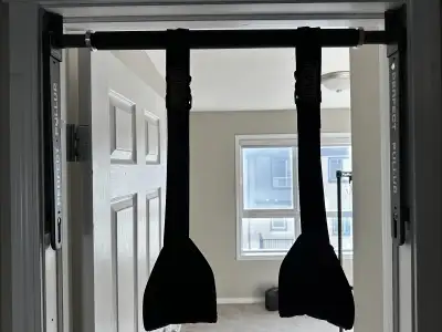 Pull Up Bar with Ab straps, View more