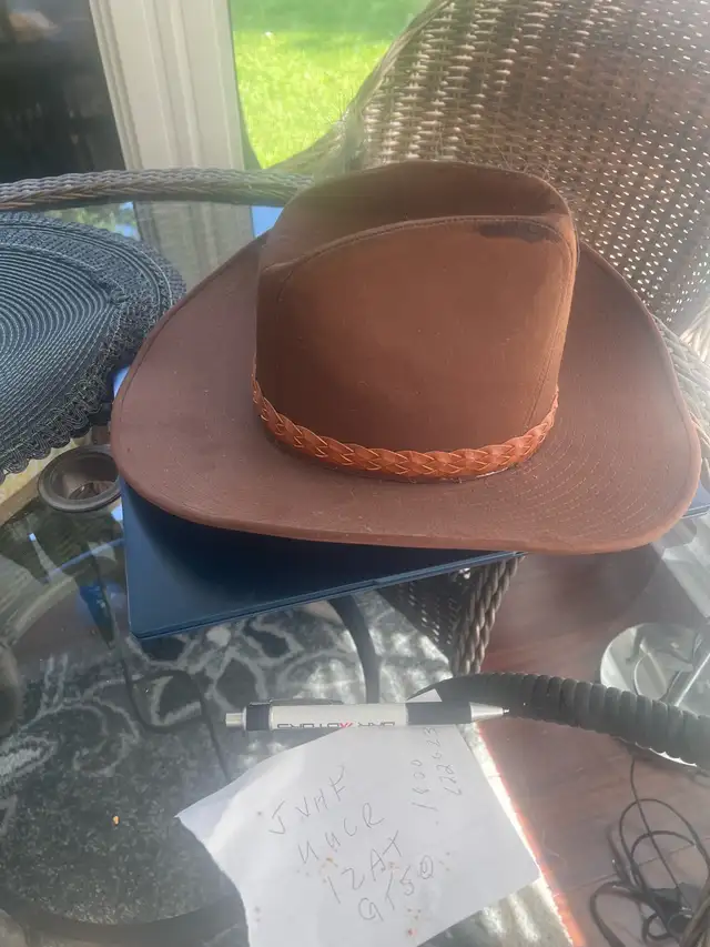 Stetson style Wedtern  Hat