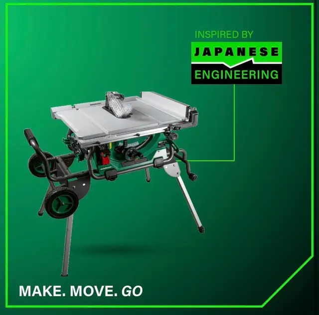Metabo HPT Table Saw, 10” Carbide Tipped Blade, 35” Rip Capacity in Power Tools in Markham / York Region - Image 11
