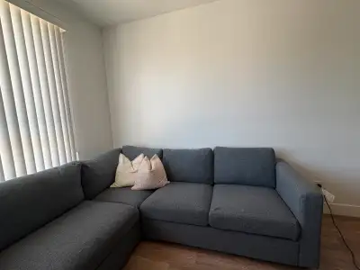L-Shaped Pull-out Couch, View more