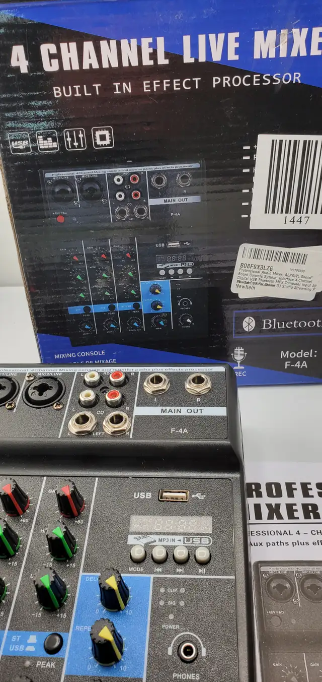 Professional Audio Mixer, Sound Board System in Performance & DJ Equipment in Calgary - Image 4