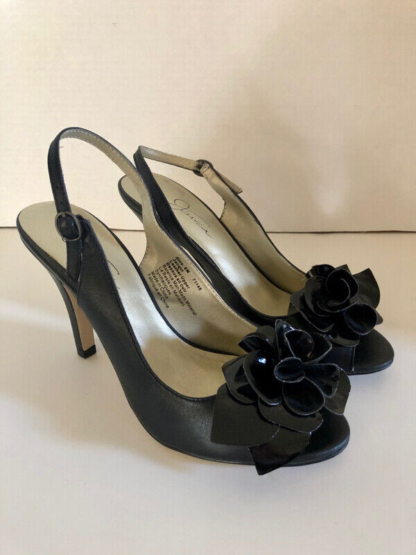 Jessica, black high heel sandal, size 8 in Women's - Shoes in Cambridge - Image 4