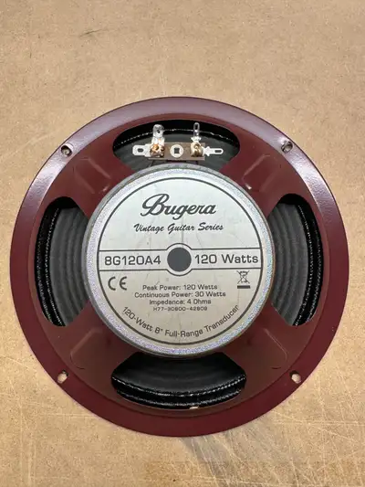 8in 4 Ohm Bugera speaker, View more