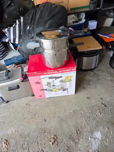 Fagor multi-pressure cooker, Quizen, Elite, Wolfgang Puck Could buy one or all Prefer to have buyer...