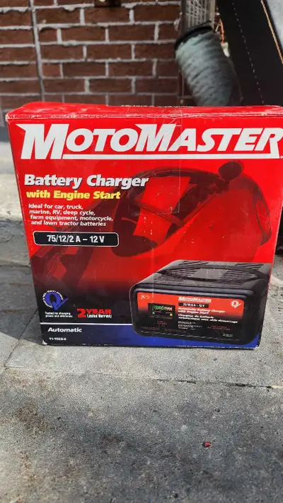 MotoMaster Battery Charger, View more