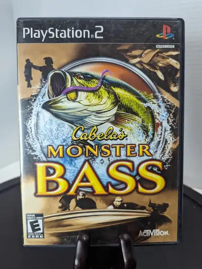 Cabela's Monster Bass (Sony PlayStation 2, 2007) PS2 GAME Pick up only in Woodlands SW. All items ar...