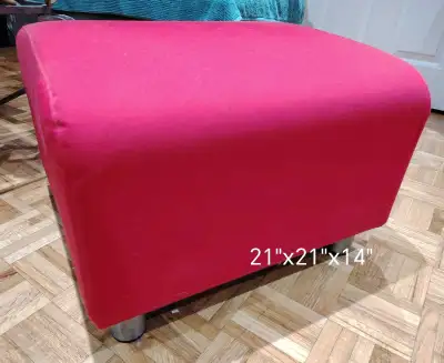 Red Footstool, View more