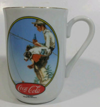 Vintage Normal Rockwell Coca Cola Collection Porcelain Cup