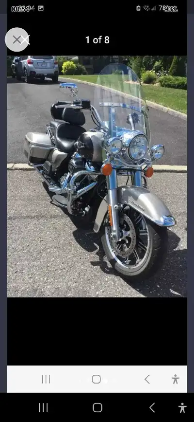 I'm selling my 2018 Harley Davidson Road King, a stylish cruiser with a smooth ride and plenty of po...
