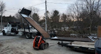 2 rolloff truck flatbed decks 25 ft and 18ft