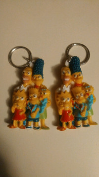 The Simpsons vintage Keychain 